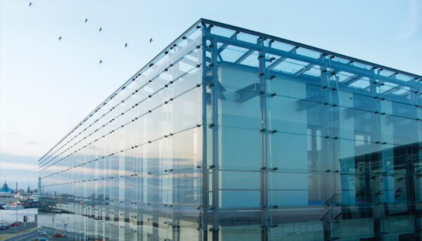 Wall Office Bronze Reflective Glass